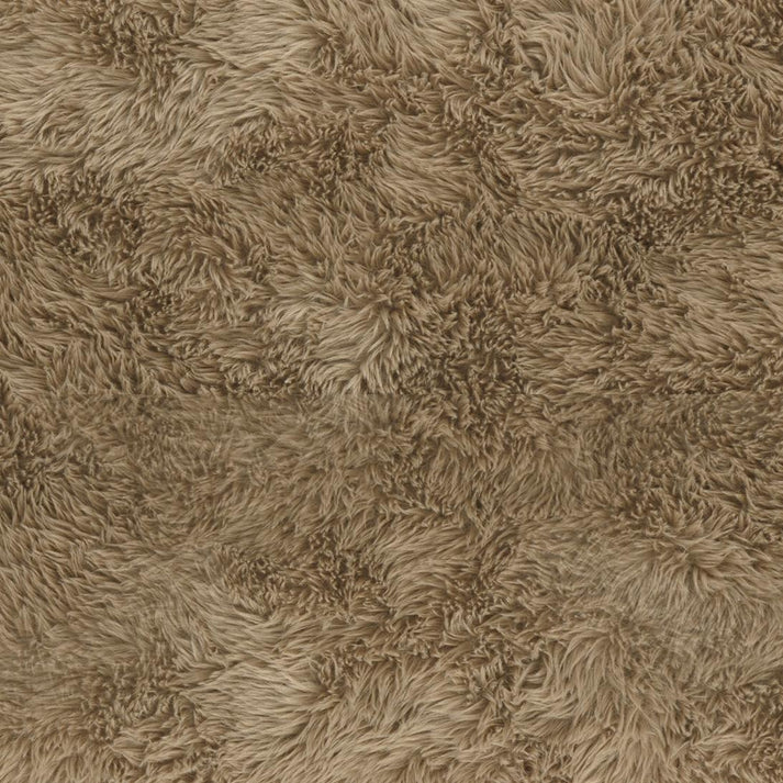 TOV Furniture Ollie Straight Vegan Shearling Bench