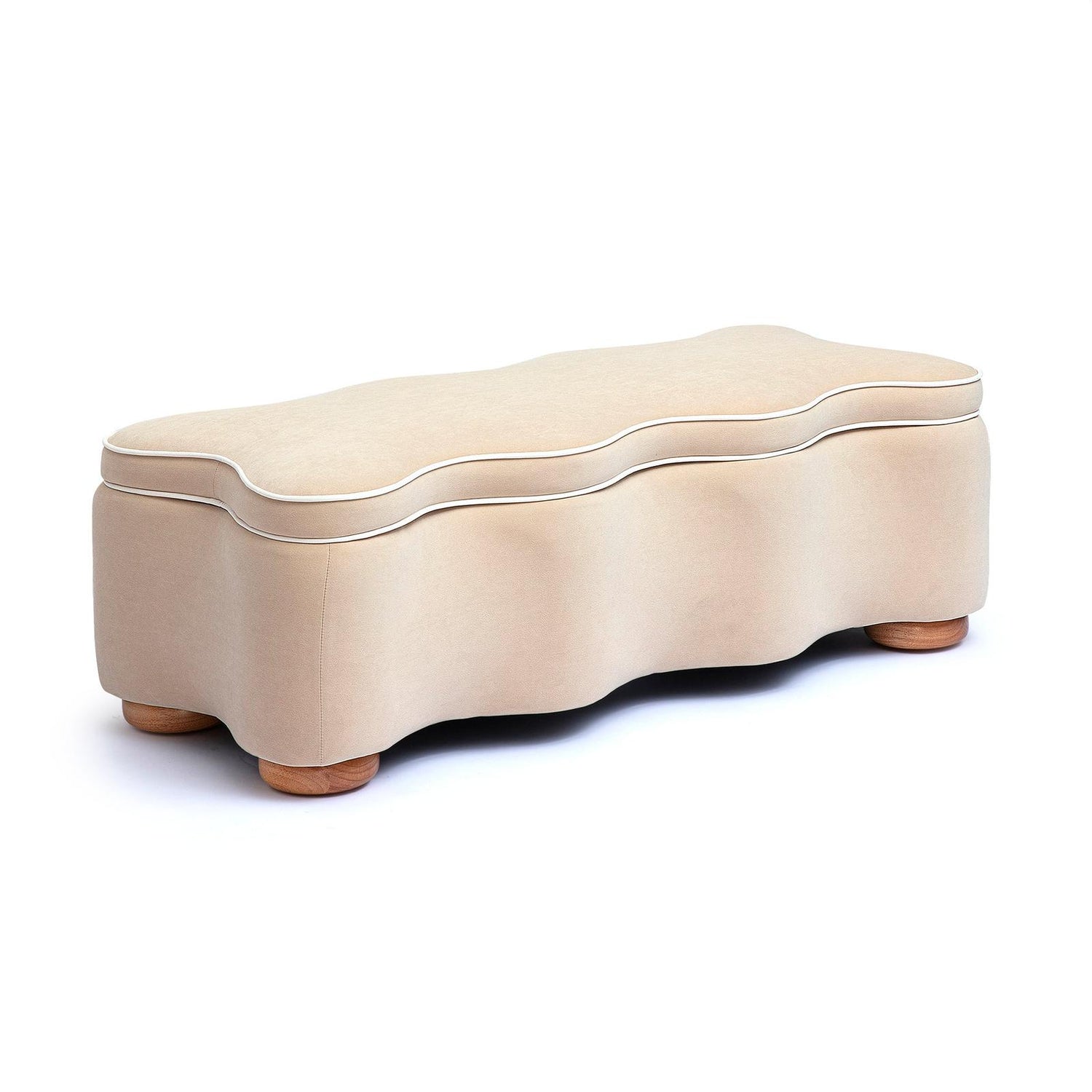 TOV Furniture Thalia 48.5" Performance Velvet Storage Bench