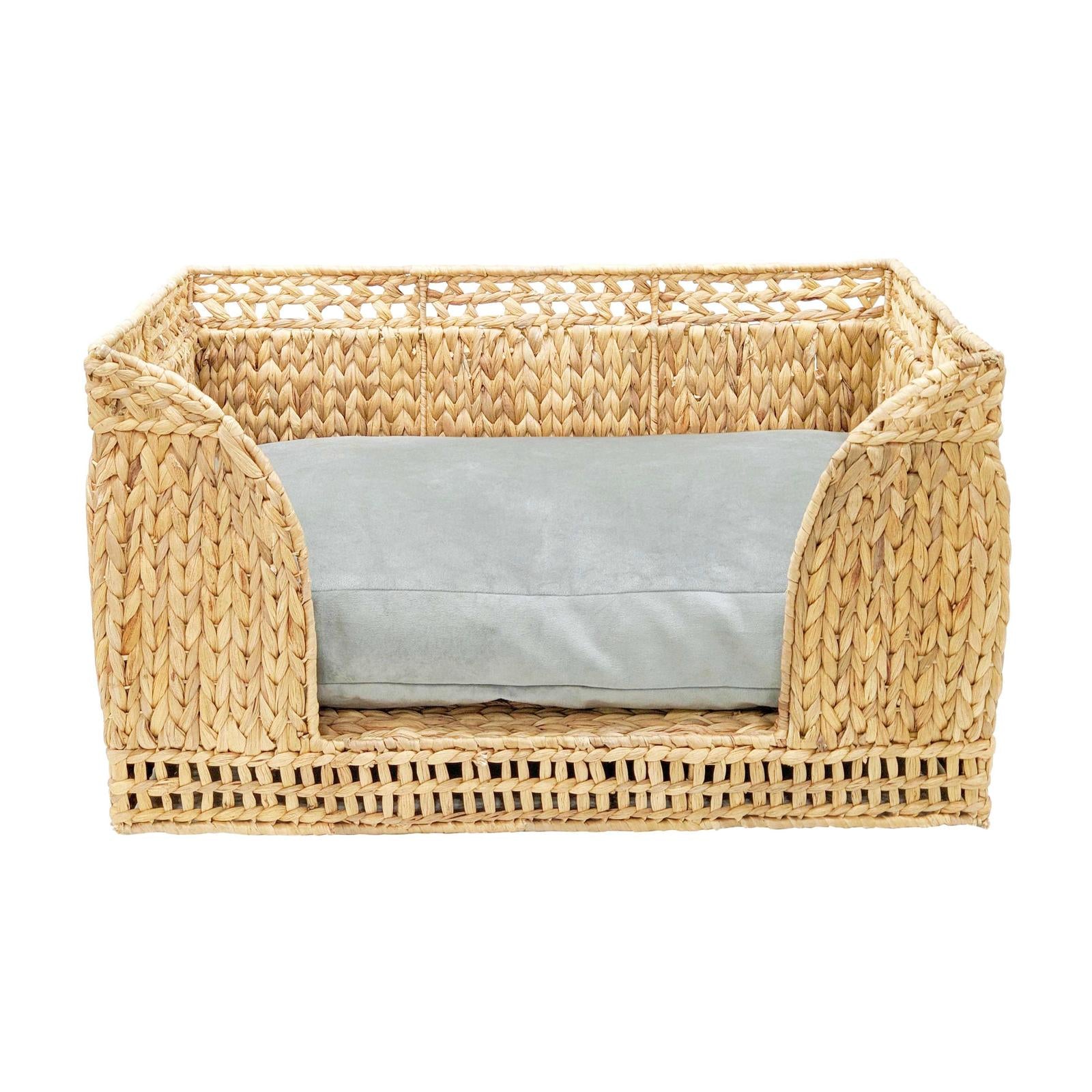 TOV Furniture Milou Natural Rattan Small Pet Bed