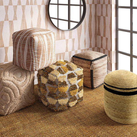 TOV Furniture Mata Light Brown Area Rug