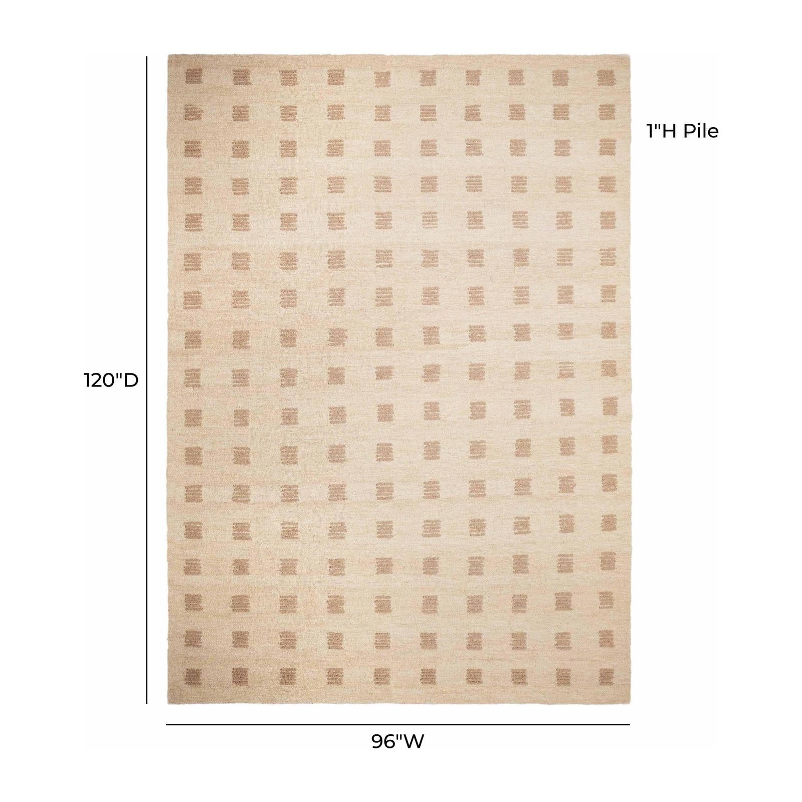 TOV Furniture Hari Natural Hand-Tufted Rug