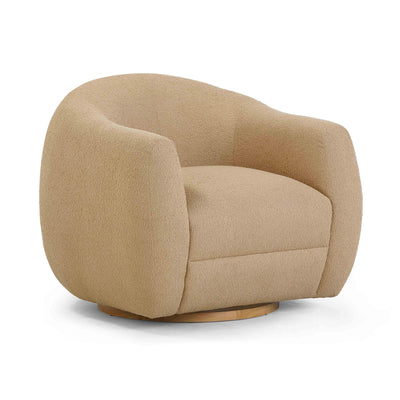 TOV Furniture Judy Boucle Swivel Chair
