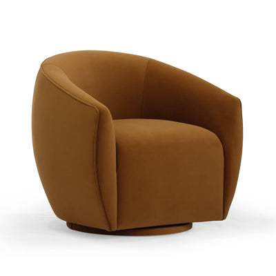 TOV Furniture Jordan Velvet Swivel Chair
