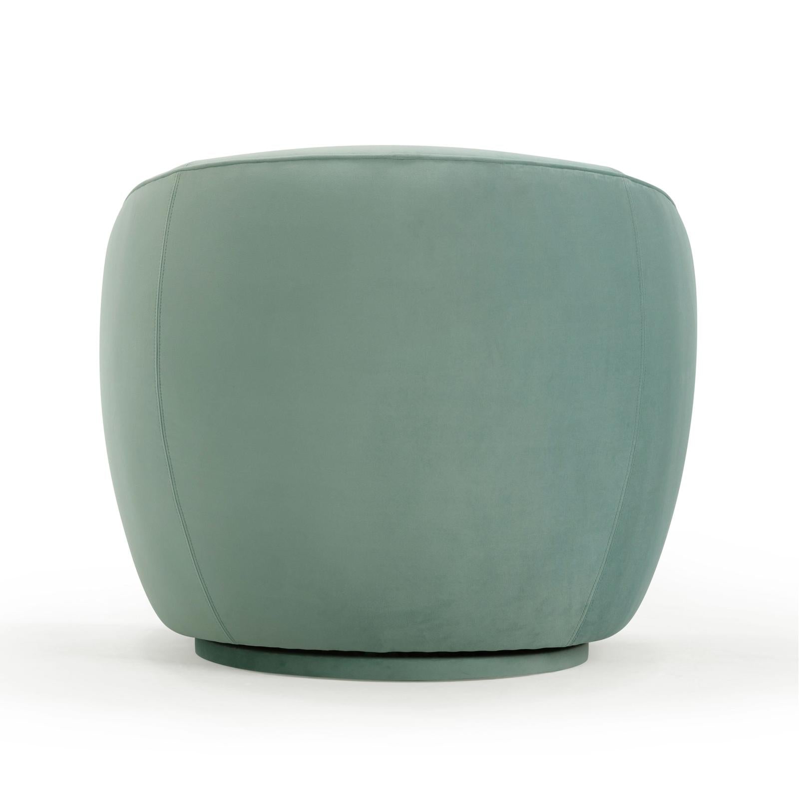 TOV Furniture Jordan Velvet Swivel Chair