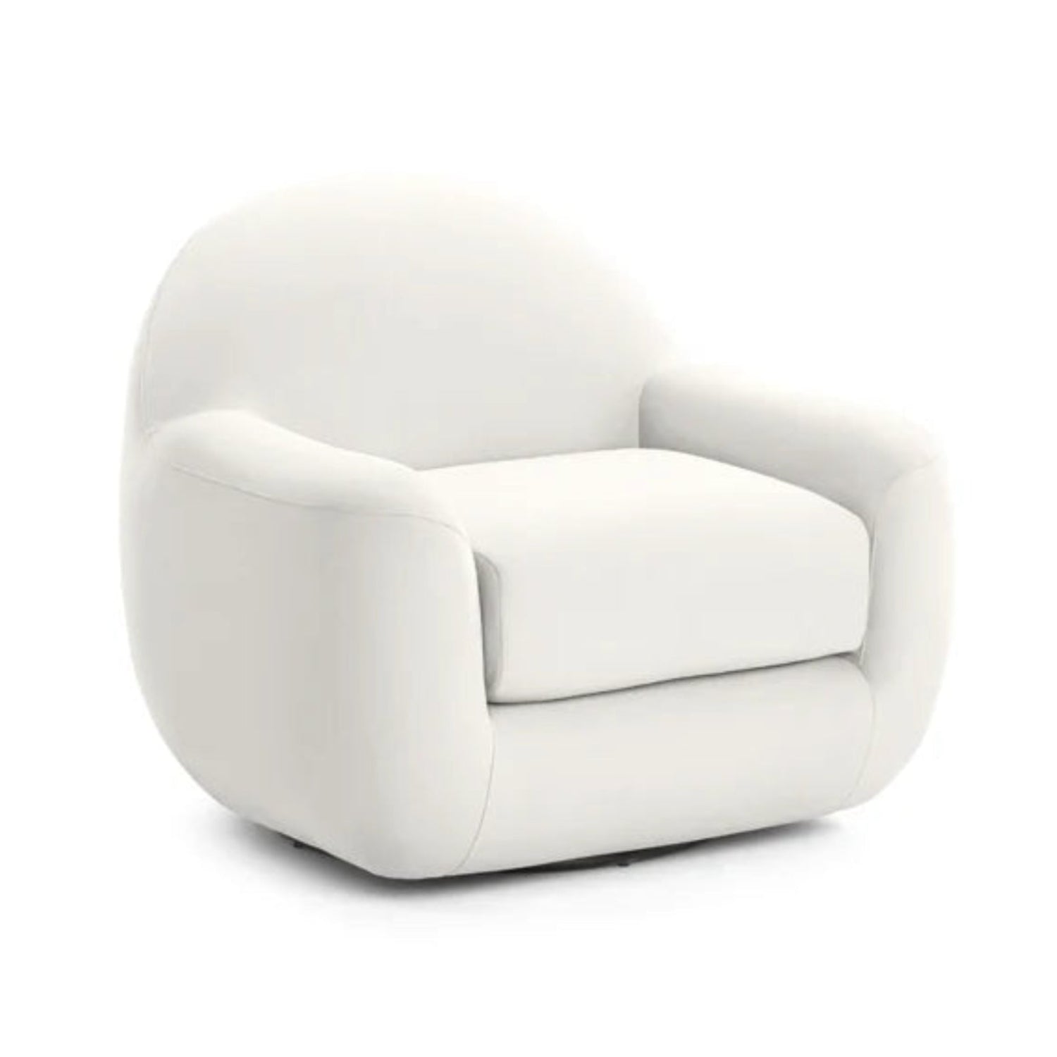 TOV Furniture Tiago Velvet Swivel Chair