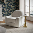 TOV Furniture Tiago Velvet Swivel Chair