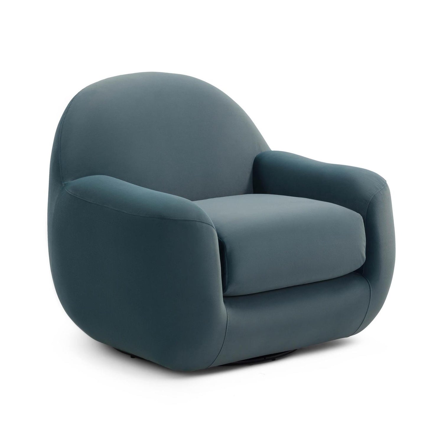 TOV Furniture Tiago Velvet Swivel Chair