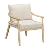 TOV Furniture Dixie Cream Performance Corduroy Accent Chair
