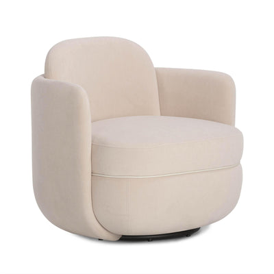 TOV Furniture Wolfie Velvet Swivel Chair