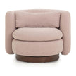 TOV Furniture Nura Contract-Grade Chenille Swivel Accent Chair