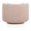 TOV Furniture Nura Contract-Grade Chenille Swivel Accent Chair