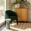 TOV Furniture Kris Contract-Grade Chenille Accent Chair