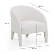 TOV Furniture Kris Contract-Grade Chenille Accent Chair