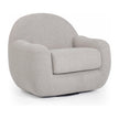 TOV Furniture Tiago Warm Grey Performance Boucle Swivel Accent Chair