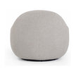 TOV Furniture Tiago Warm Grey Performance Boucle Swivel Accent Chair