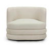 TOV Furniture Astor Performance Faux Mohair Swivel Hotel Lounge Chair