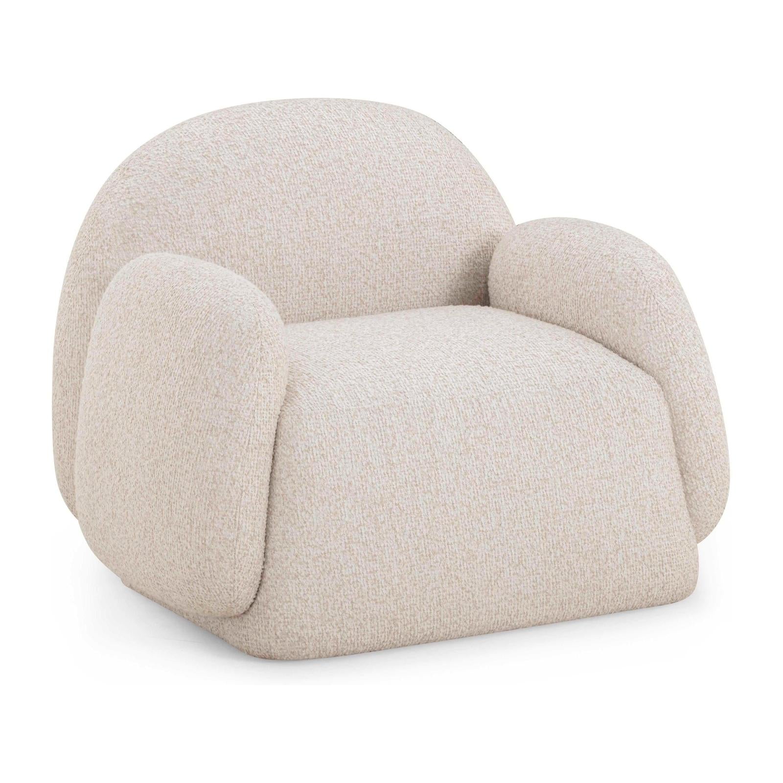 TOV Furniture Marius Contract-Grade Boucle Accent Chair