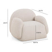 TOV Furniture Marius Contract-Grade Boucle Accent Chair