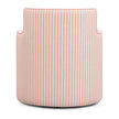 TOV Furniture Passe Striped Linen Swivel Chair