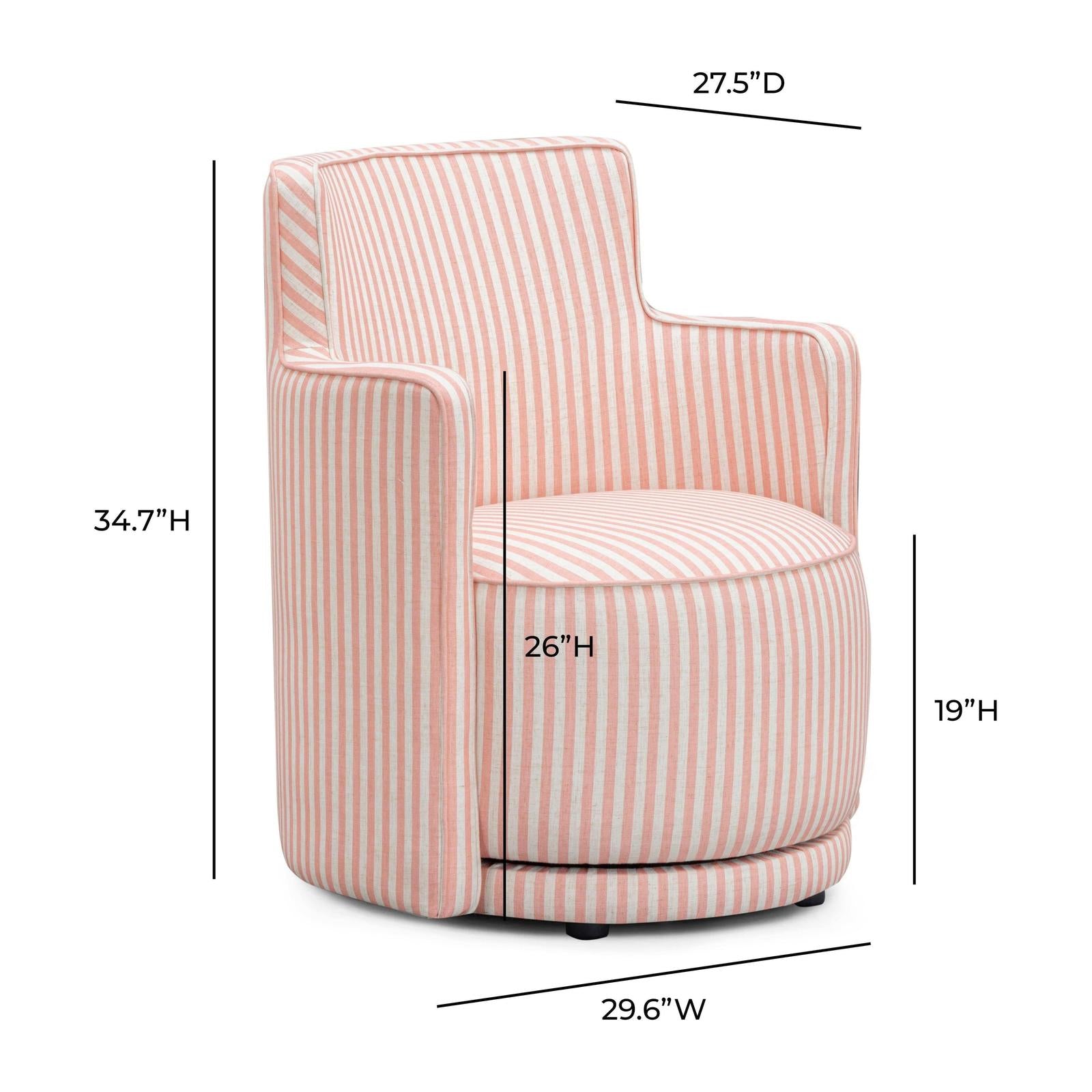 TOV Furniture Passe Swivel Accent Chair