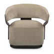 TOV Furniture Madison Linen Performance Chenille Swivel Accent Chair
