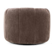 TOV Furniture Jasmine Upcycled Contract-Grade Basketweave Fabric Swivel Accent Chair