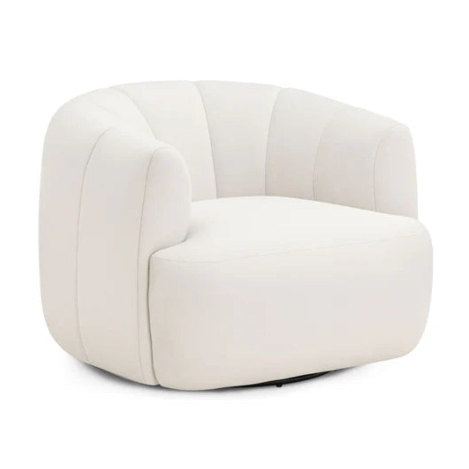 TOV Furniture Jasmine Performance Velvet Swivel Accent Chair