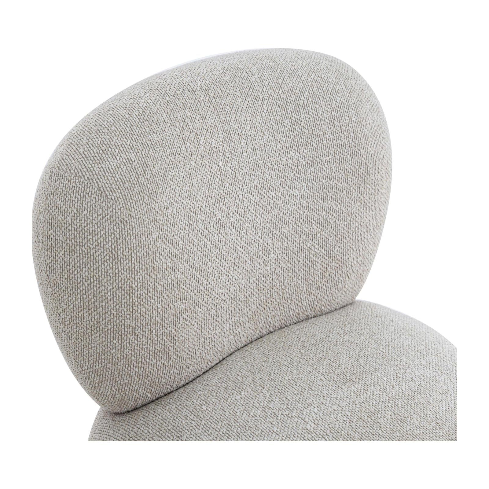 TOV Furniture Pucker Warm Grey Performance Boucle Accent Chair