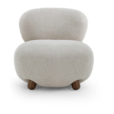 TOV Furniture Pucker Warm Grey Performance Boucle Accent Chair