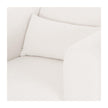 TOV Furniture Tarra Cream Performance Chenille Armchair