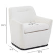 TOV Furniture Mado Swivel Accent Chair