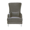 TOV Furniture Aubree Tall Chair with Acrylic Legs
