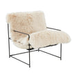 TOV Furniture Kimi Genuine Sheepskin Chair