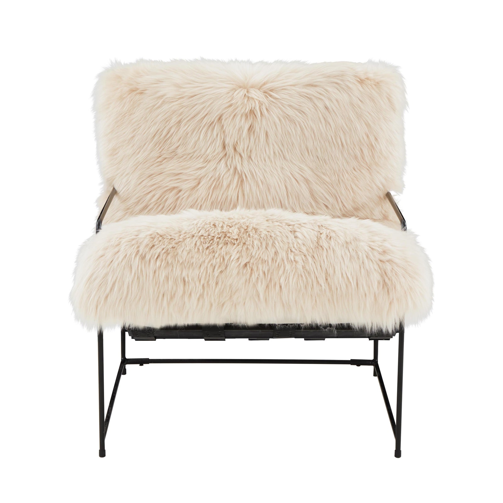 TOV Furniture Kimi Genuine Sheepskin Chair