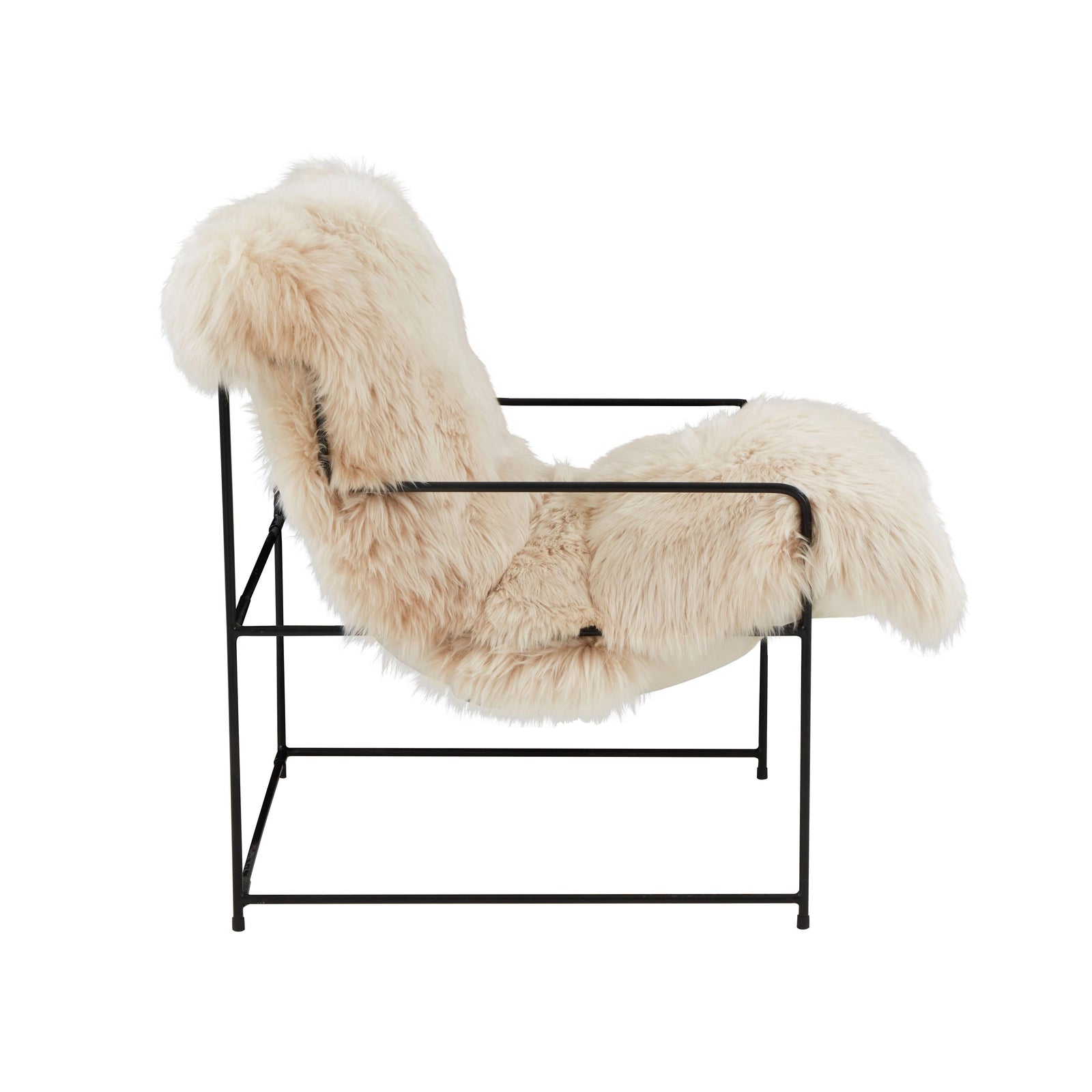 TOV Furniture Kimi Genuine Sheepskin Chair