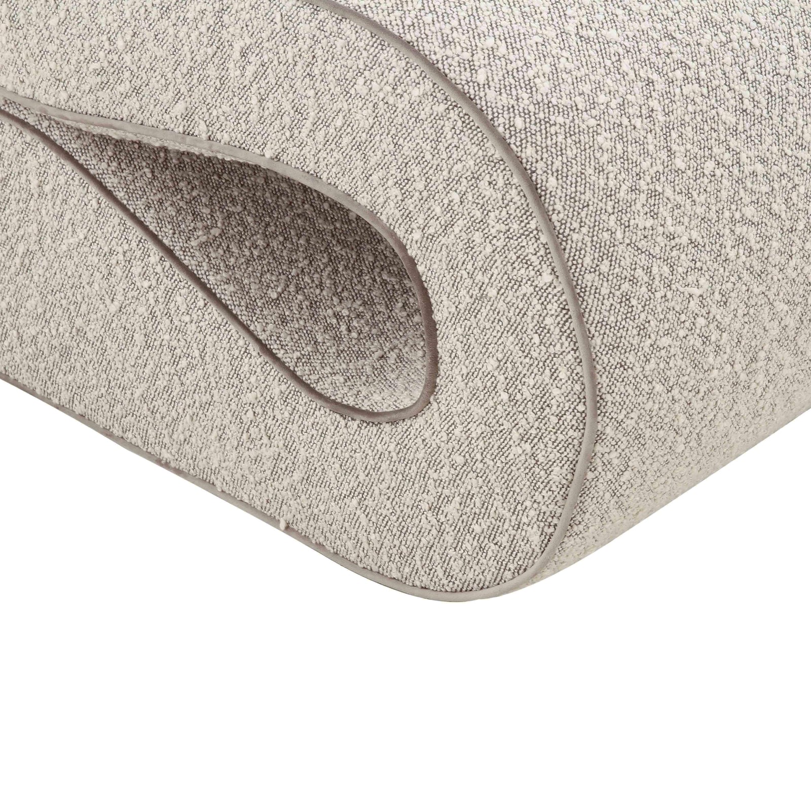 TOV Furniture Senna Speckled Grey Boucle Accent Chair