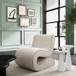 TOV Furniture Senna Speckled Grey Boucle Accent Chair