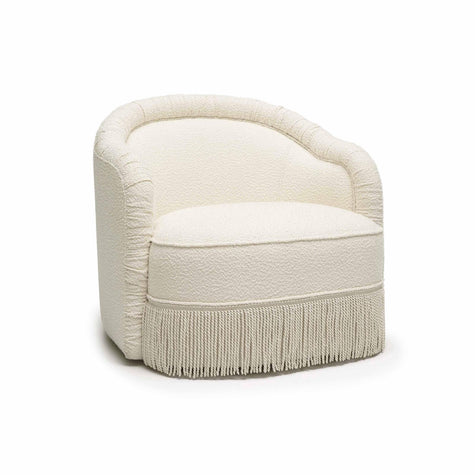 TOV Furniture Pamela Tassel Lounge Chair