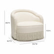 TOV Furniture Pamela Tassel Lounge Chair
