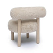 TOV Furniture Carmel Vegan Shearling Accent Chair