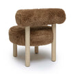 TOV Furniture Carmel Vegan Shearling Accent Chair