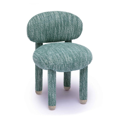 TOV Furniture Manu Nubby Performance Fabric Side Chair