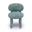 TOV Furniture Manu Nubby Performance Fabric Side Chair