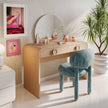 TOV Furniture Manu Nubby Performance Fabric Side Chair