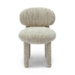TOV Furniture Manu Nubby Performance Fabric Side Chair