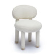 TOV Furniture Manu Nubby Performance Fabric Side Chair