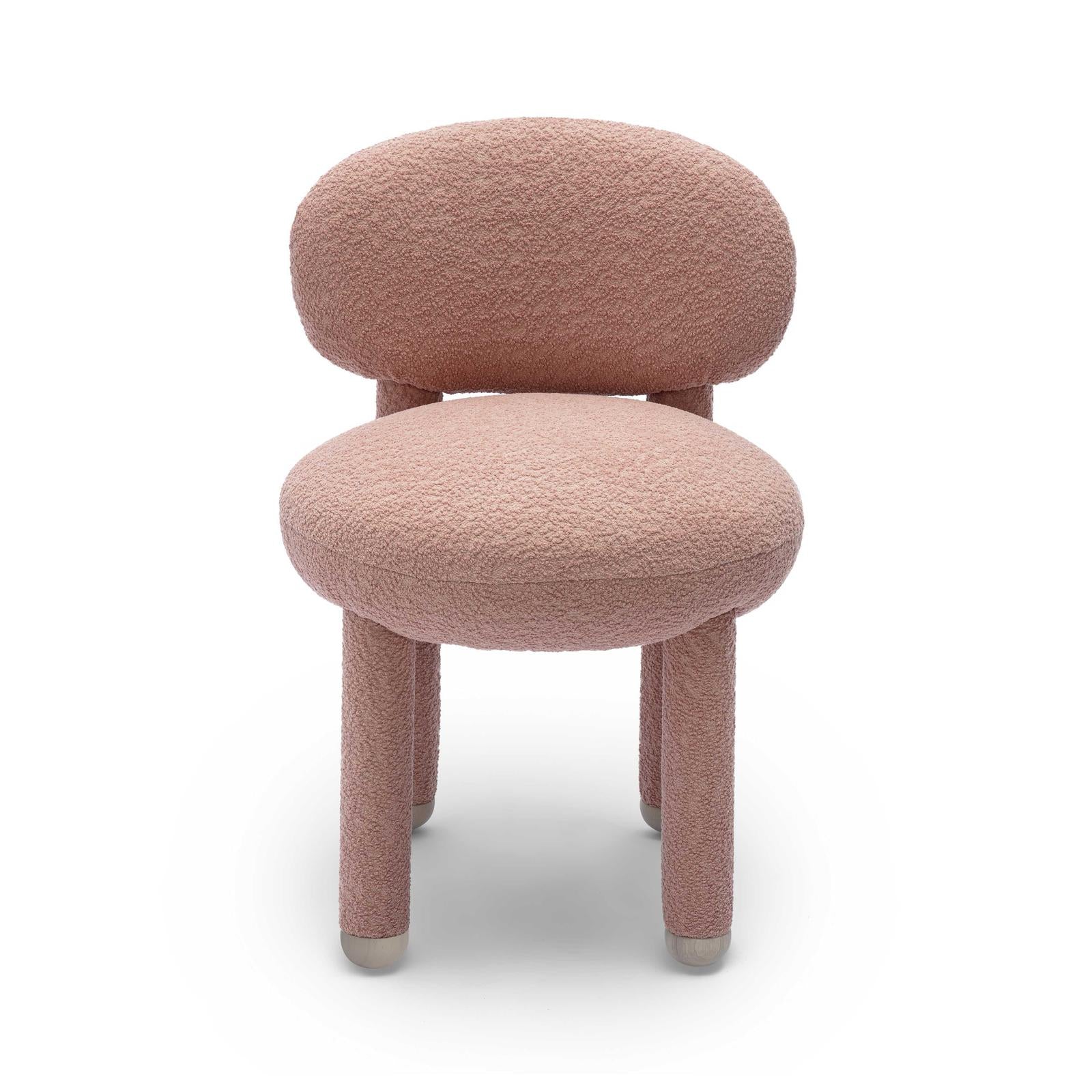 TOV Furniture Manu Nubby Performance Fabric Side Chair