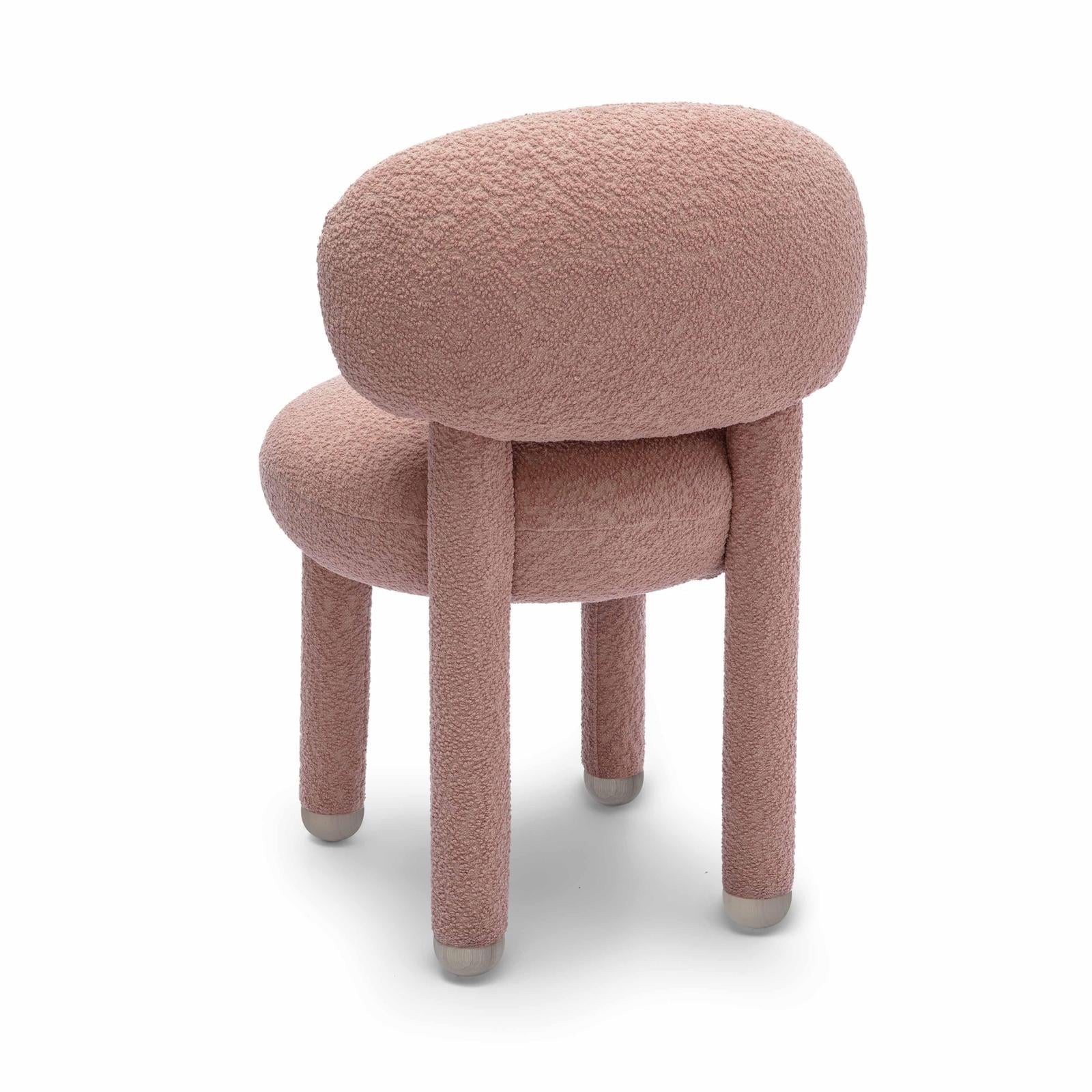 TOV Furniture Manu Nubby Performance Fabric Side Chair
