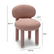 TOV Furniture Manu Nubby Performance Fabric Side Chair