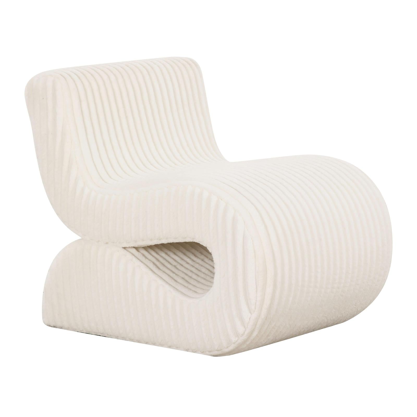 TOV Furniture Senna Oversized Corduroy Accent Chair
